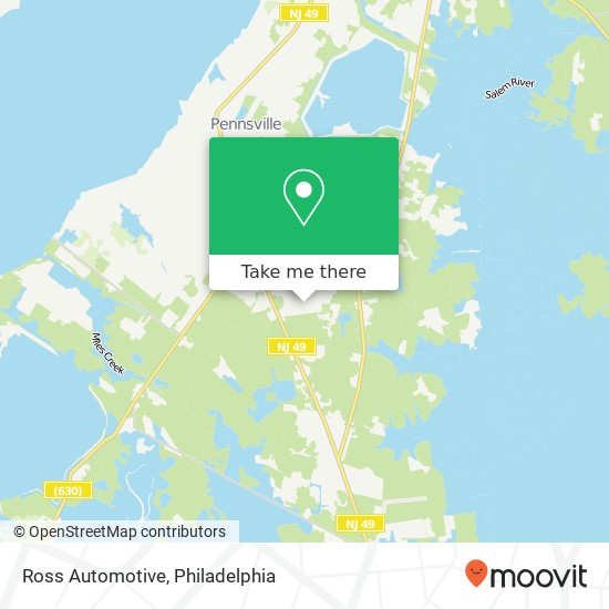 Ross Automotive map