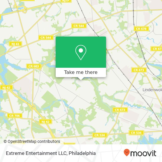 Extreme Entertainment LLC map