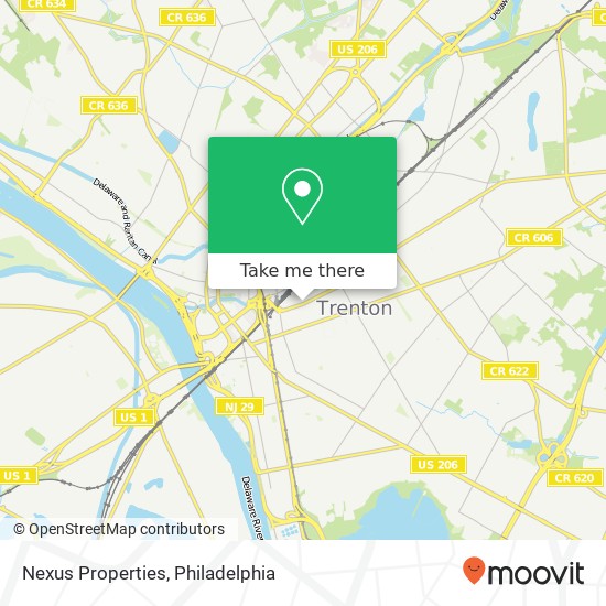 Mapa de Nexus Properties