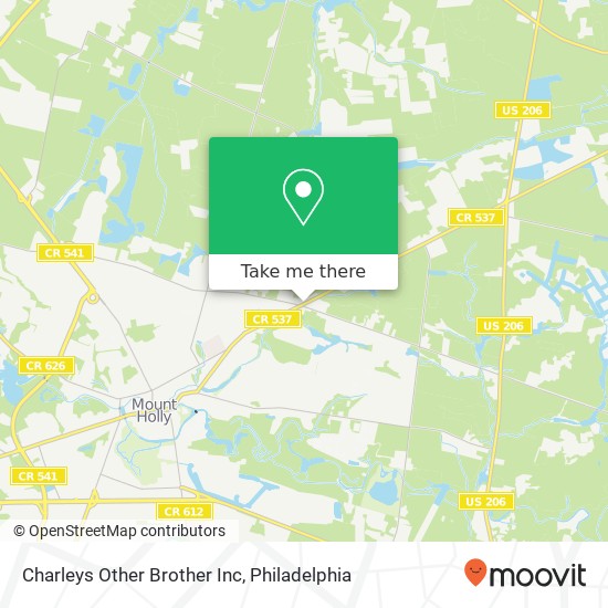 Charleys Other Brother Inc map