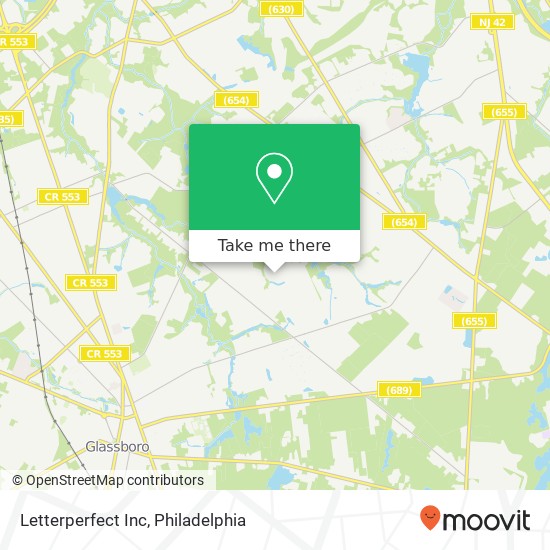 Letterperfect Inc map