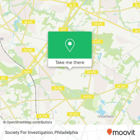 Mapa de Society For Investigation