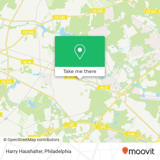 Harry Haushalter map