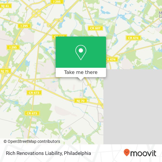 Mapa de Rich Renovations Liability