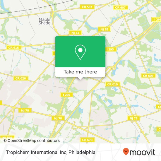 Tropichem International Inc map