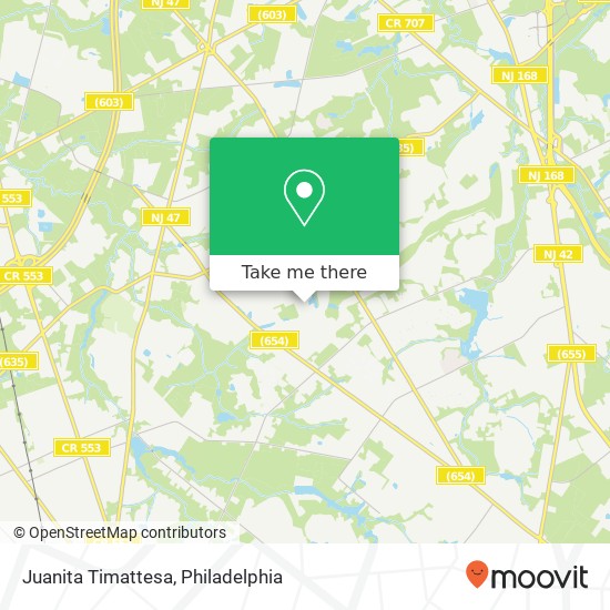 Mapa de Juanita Timattesa