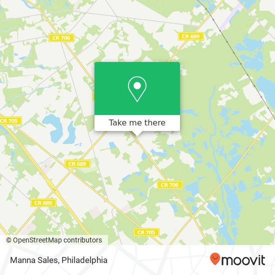 Manna Sales map