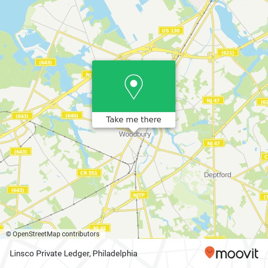 Linsco Private Ledger map
