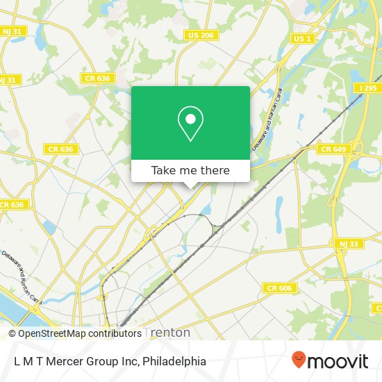 L M T Mercer Group Inc map