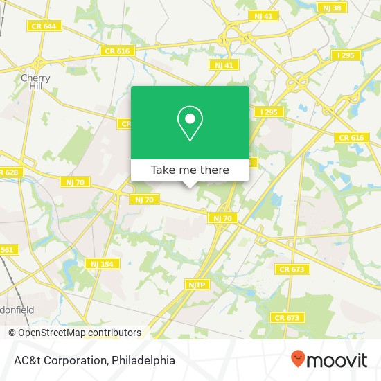 AC&t Corporation map
