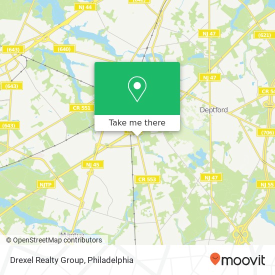 Mapa de Drexel Realty Group