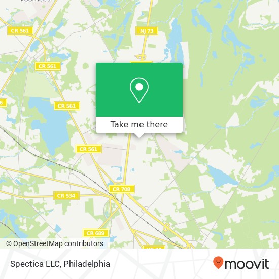 Mapa de Spectica LLC