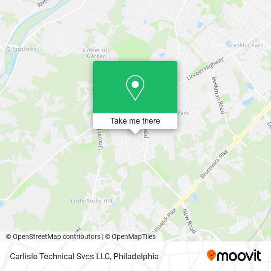 Carlisle Technical Svcs LLC map