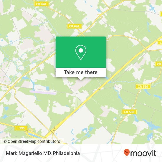 Mark Magariello MD map