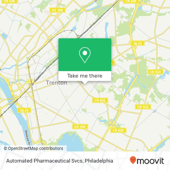 Automated Pharmaceutical Svcs map
