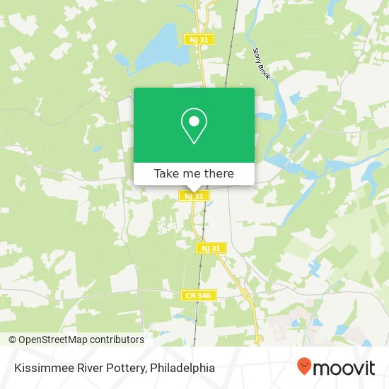 Mapa de Kissimmee River Pottery