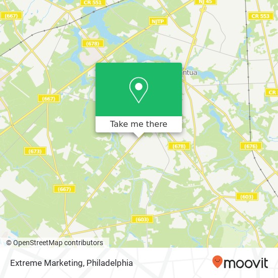 Extreme Marketing map