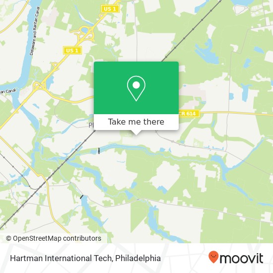 Mapa de Hartman International Tech
