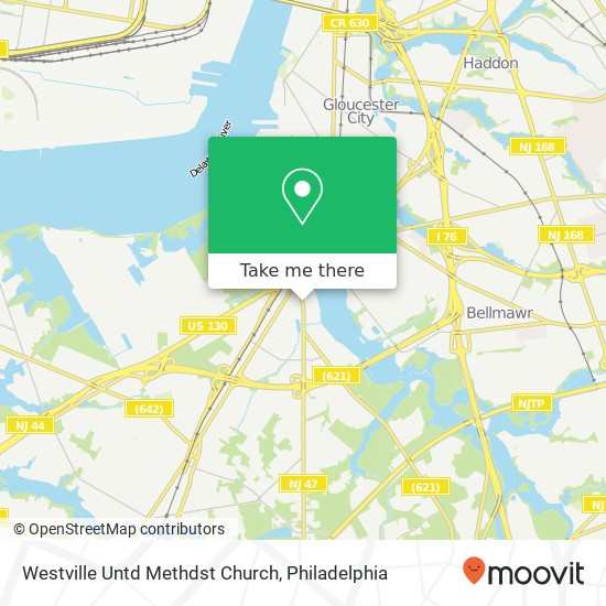 Westville Untd Methdst Church map