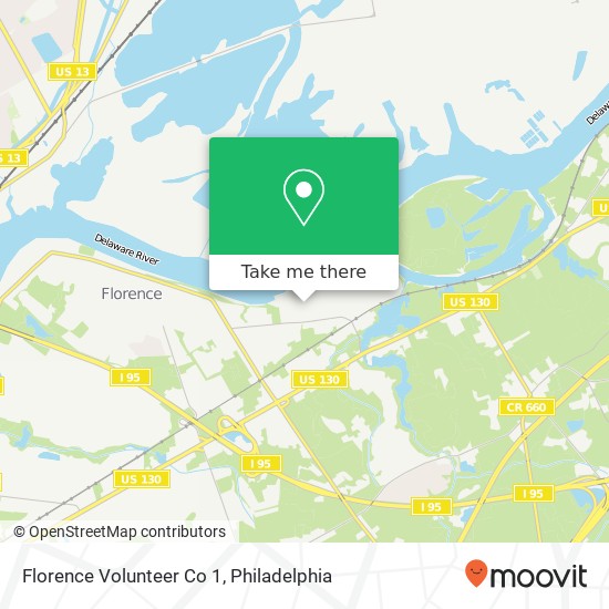 Mapa de Florence Volunteer Co 1