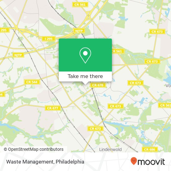 Waste Management map