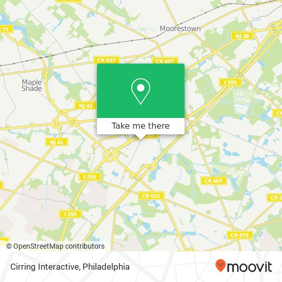 Cirring Interactive map
