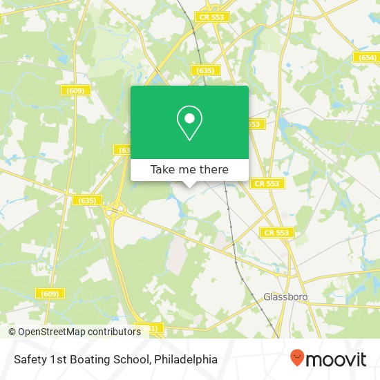 Safety 1st Boating School map