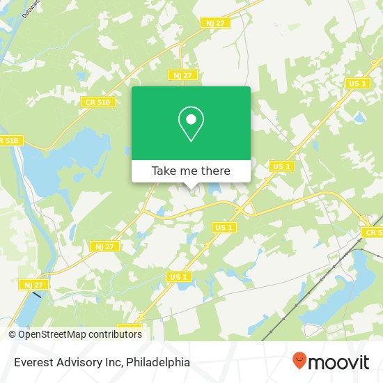 Everest Advisory Inc map