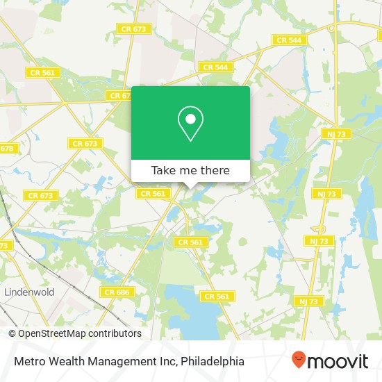 Mapa de Metro Wealth Management Inc