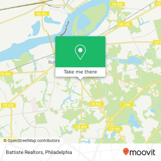 Battiste Realtors map