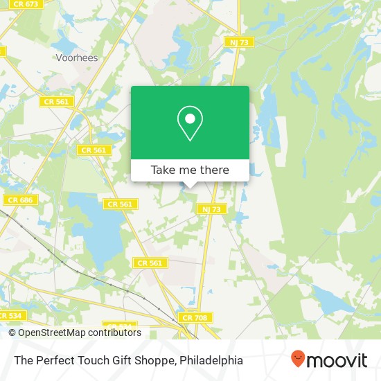 The Perfect Touch Gift Shoppe map