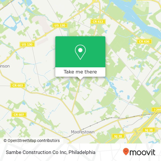 Mapa de Sambe Construction Co Inc