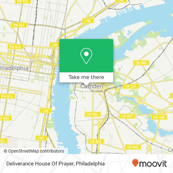 Mapa de Deliverance House Of Prayer