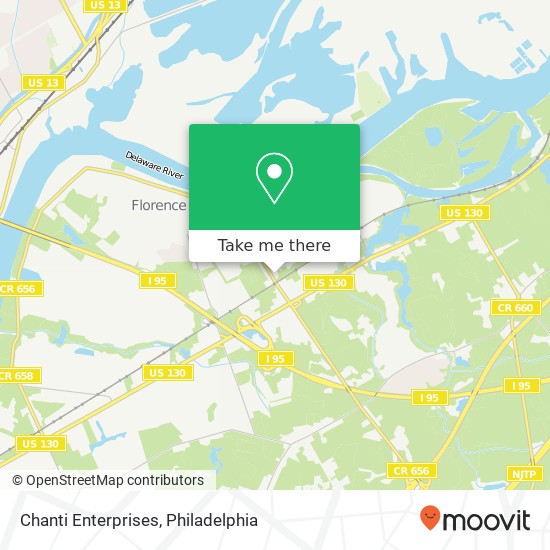 Chanti Enterprises map