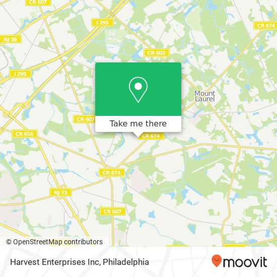 Harvest Enterprises Inc map