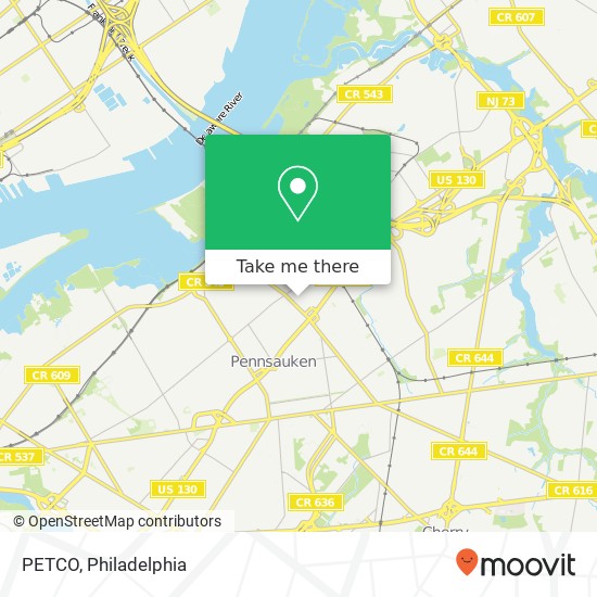 PETCO map