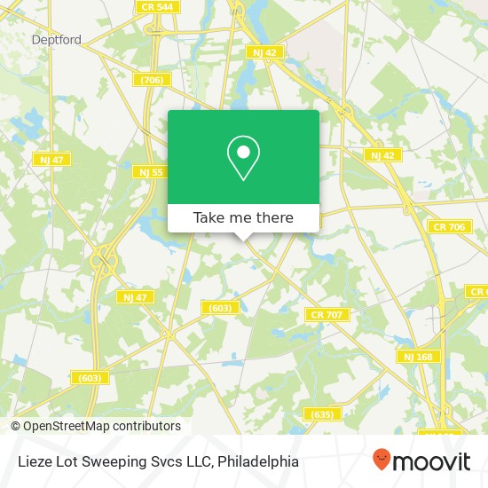 Mapa de Lieze Lot Sweeping Svcs LLC