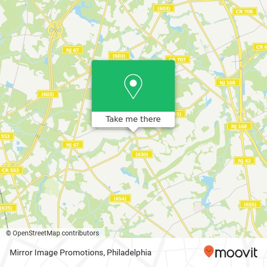 Mirror Image Promotions map