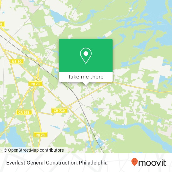 Everlast General Construction map