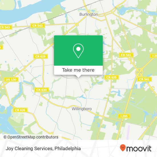 Joy Cleaning Services map