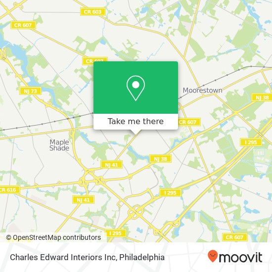 Charles Edward Interiors Inc map