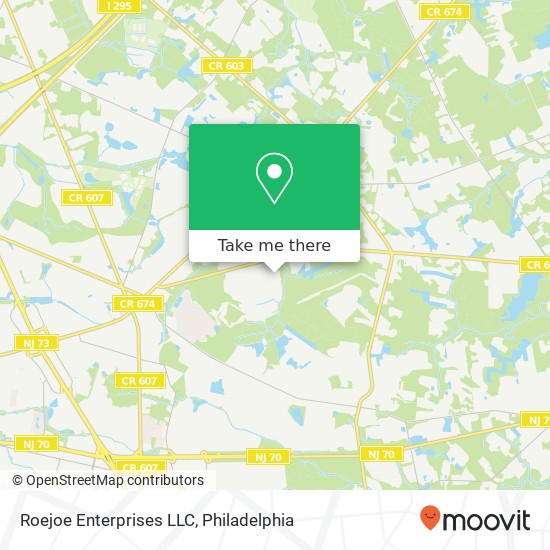 Mapa de Roejoe Enterprises LLC