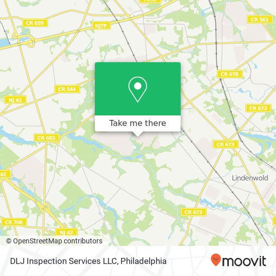 Mapa de DLJ Inspection Services LLC