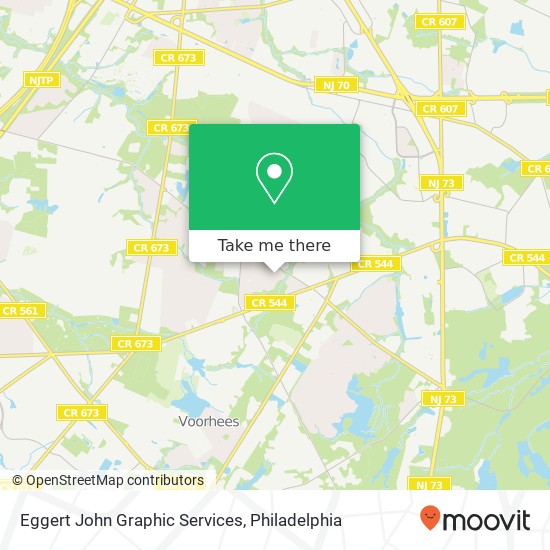 Mapa de Eggert John Graphic Services