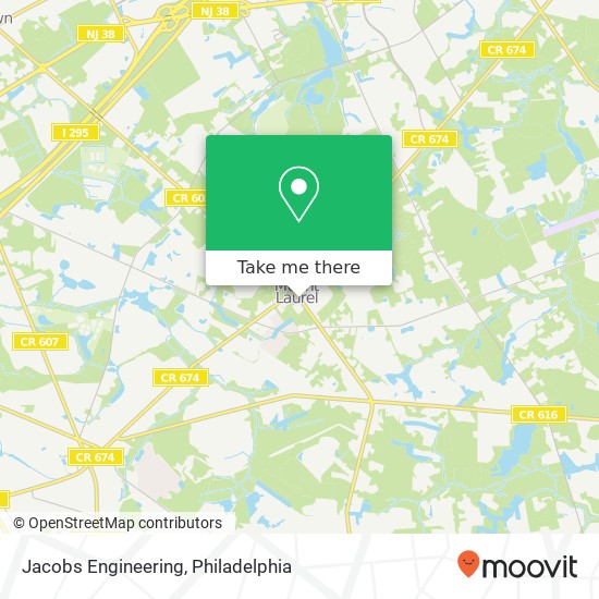 Mapa de Jacobs Engineering