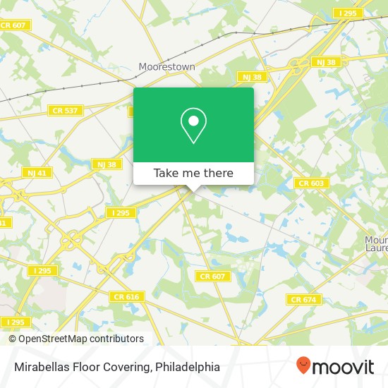 Mirabellas Floor Covering map
