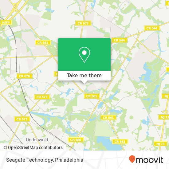 Mapa de Seagate Technology