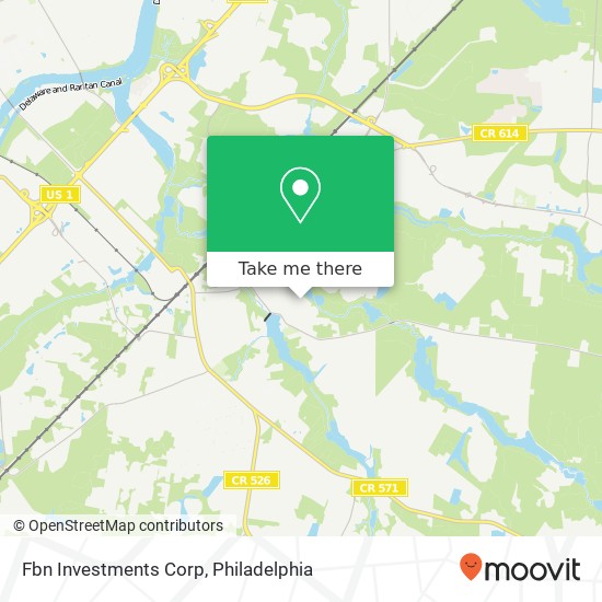 Fbn Investments Corp map