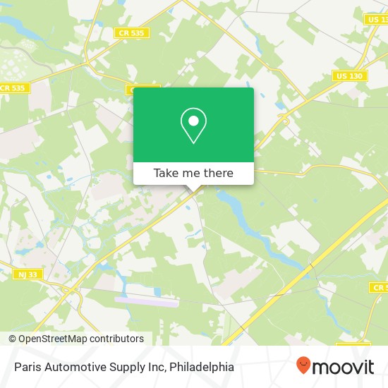 Paris Automotive Supply Inc map