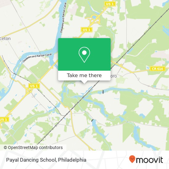 Mapa de Payal Dancing School